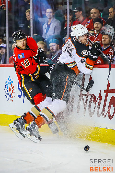 nhl hockey calgary sports photographer sergei belski photo