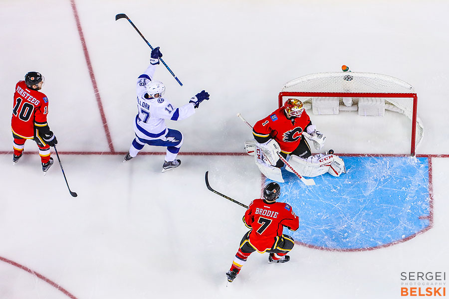 nhl hockey calgary sports photographer sergei belski photo