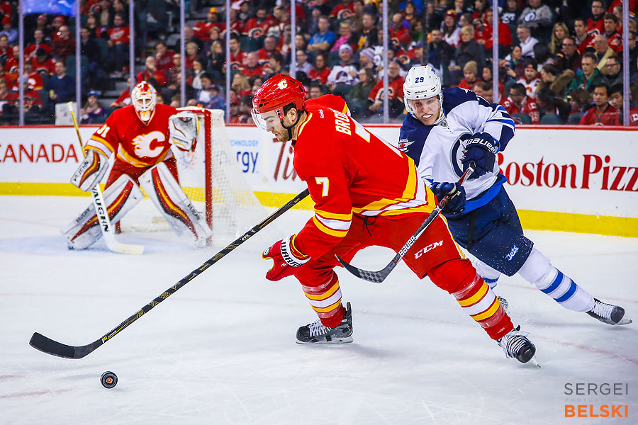 nhl hockey calgary sports photographer sergei belski photo