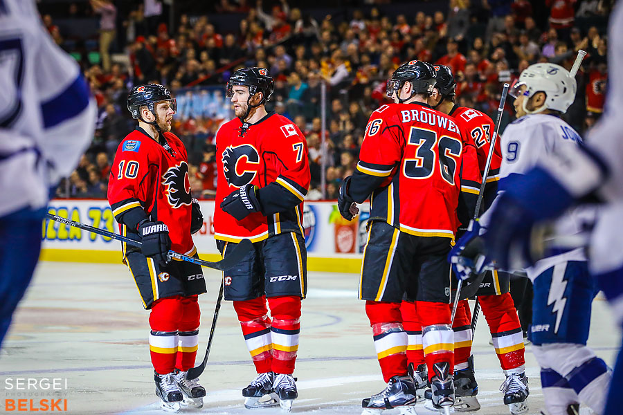 nhl hockey calgary sports photographer sergei belski photo