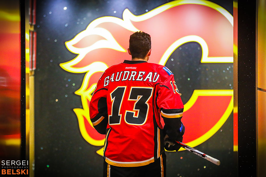 nhl hockey calgary sports photographer sergei belski photo