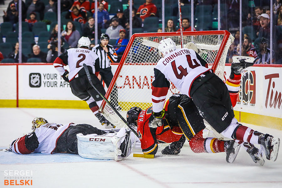 nhl hockey calgary sports photographer sergei belski photo