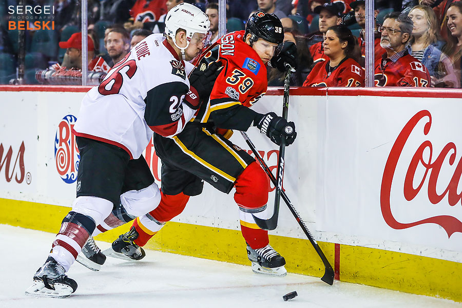 nhl hockey calgary sports photographer sergei belski photo