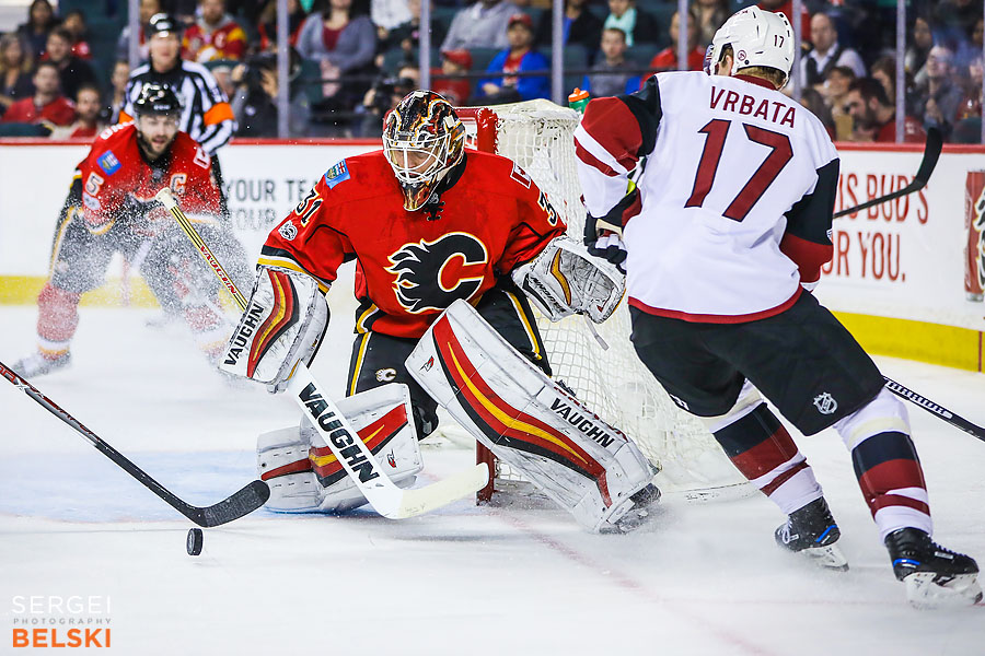 nhl hockey calgary sports photographer sergei belski photo