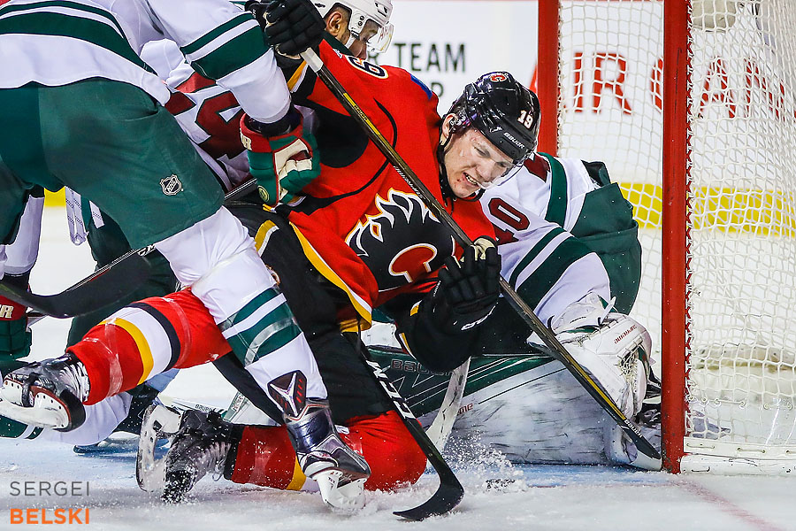 nhl hockey calgary sports photographer sergei belski photo