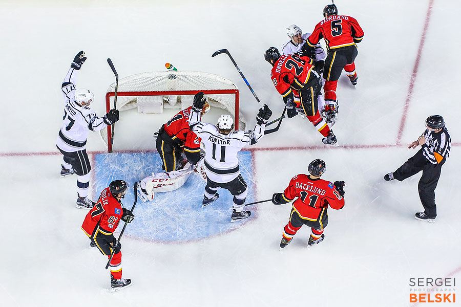 nhl hockey calgary sports photographer sergei belski photo