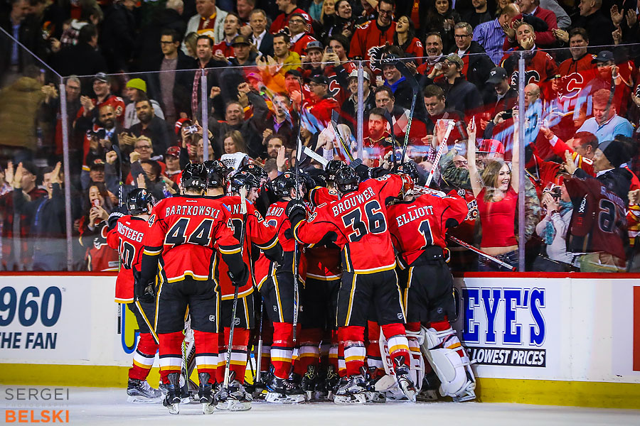 nhl hockey calgary sports photographer sergei belski photo