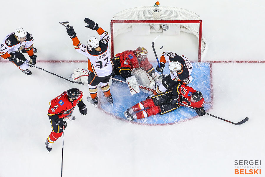 nhl hockey calgary sports photographer sergei belski photo