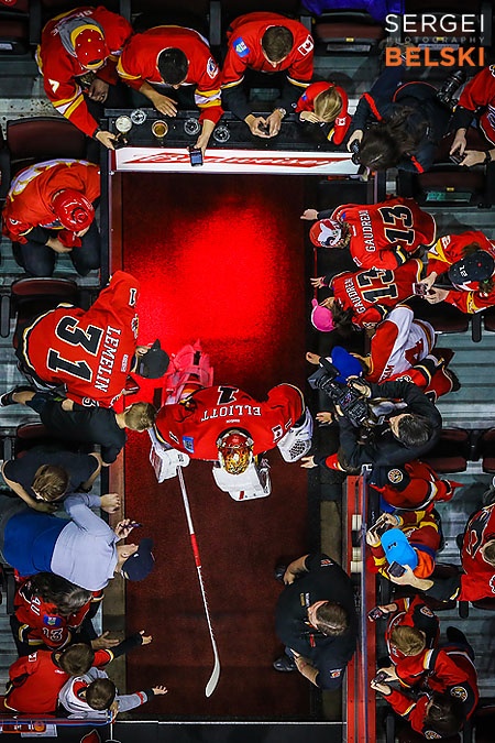 nhl hockey calgary sports photographer sergei belski photo