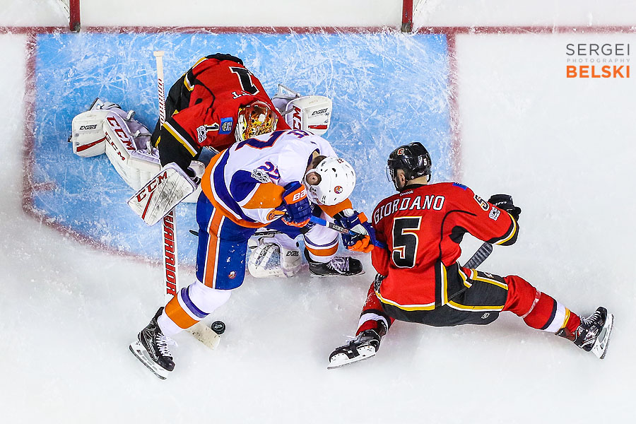 nhl hockey calgary sports photographer sergei belski photo