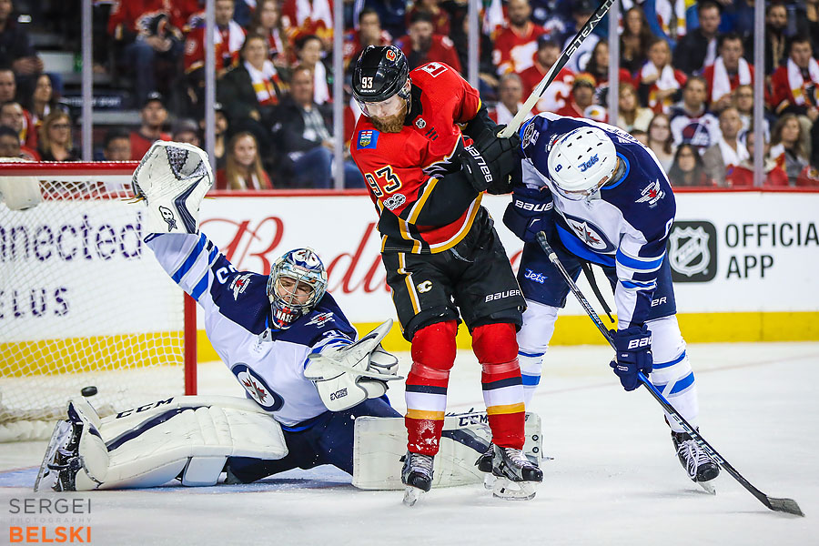 nhl hockey calgary sports photographer sergei belski photo