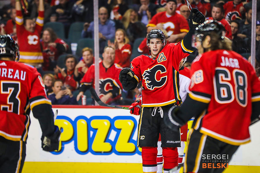 nhl hockey calgary sports photographer sergei belski photo