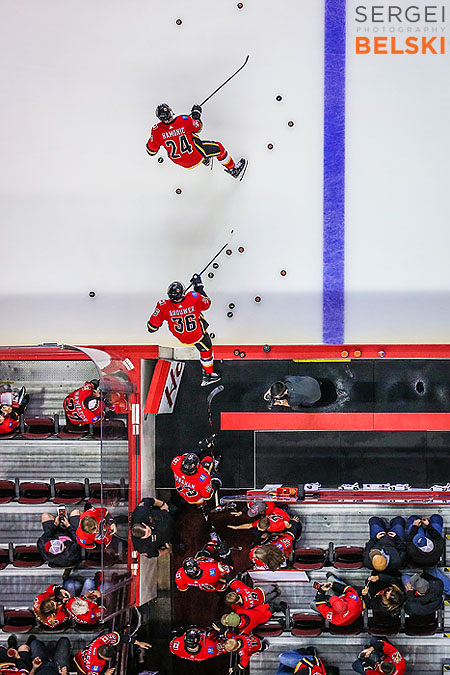 nhl hockey calgary sports photographer sergei belski photo