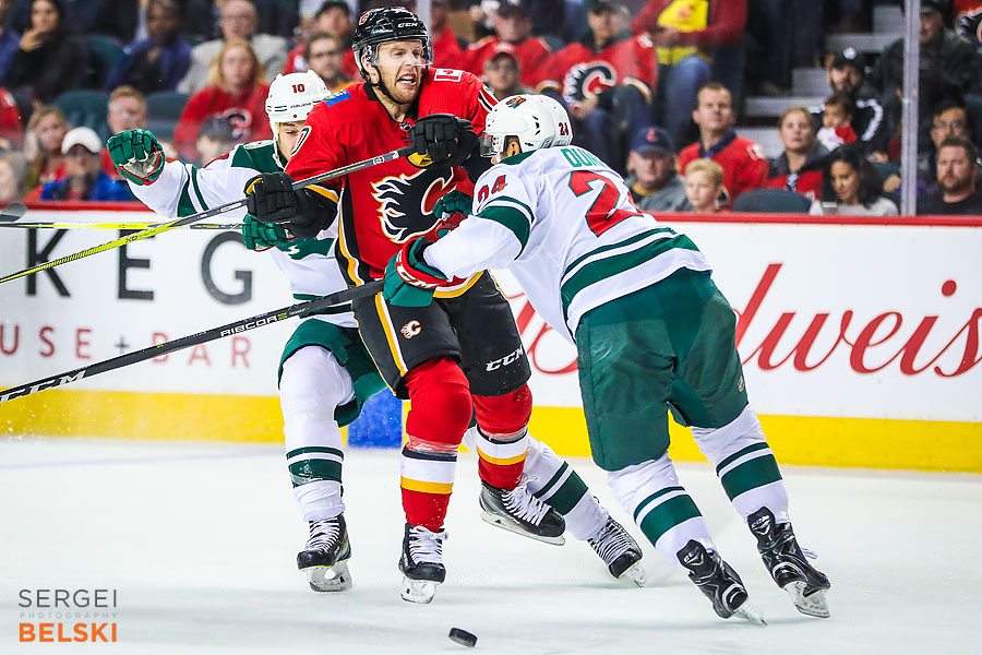nhl hockey calgary sports photographer sergei belski photo