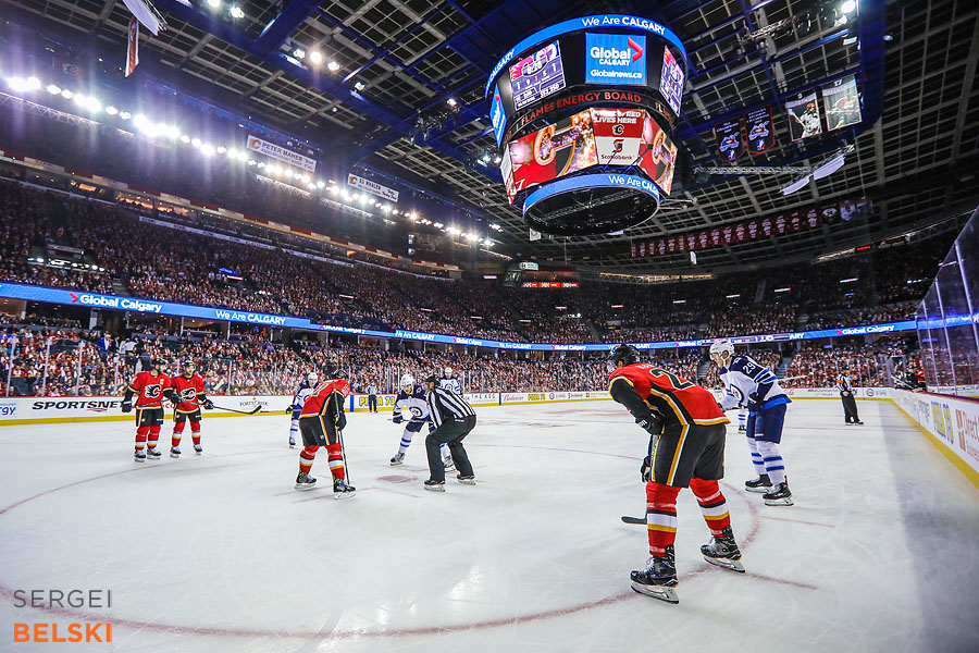 nhl hockey calgary sports photographer sergei belski photo