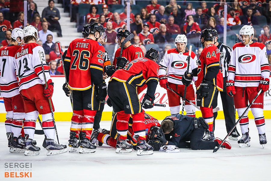 nhl hockey calgary sports photographer sergei belski photo