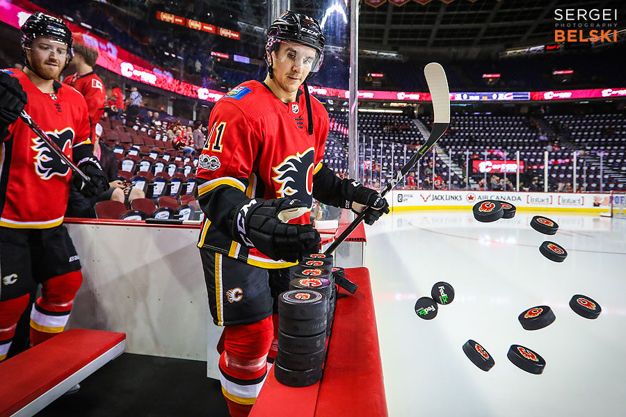 nhl hockey calgary sports photographer sergei belski photo