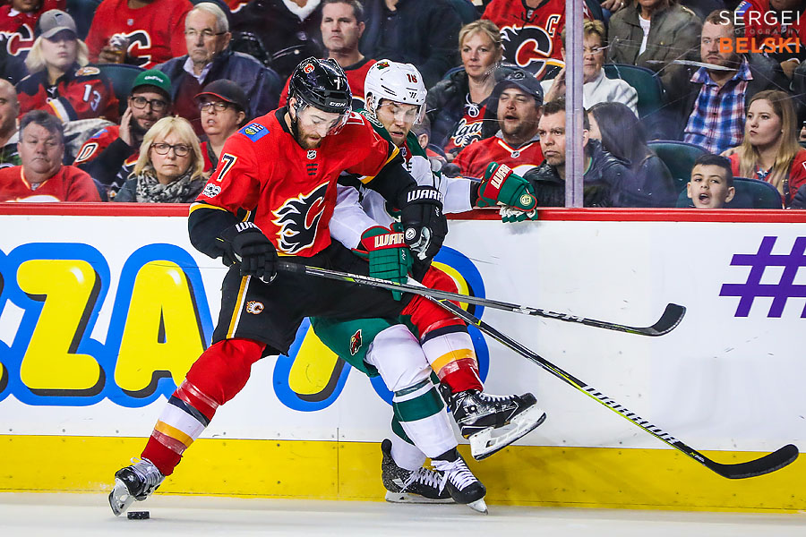 nhl hockey calgary sports photographer sergei belski photo