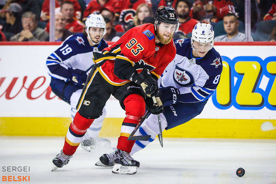 nhl hockey calgary sports photographer sergei belski photo
