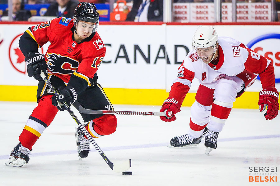 nhl hockey calgary sports photographer sergei belski photo