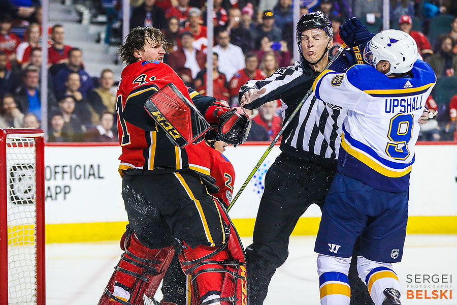 nhl hockey calgary sports photographer sergei belski photo