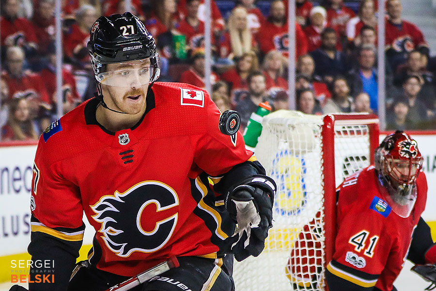 nhl hockey calgary sports photographer sergei belski photo