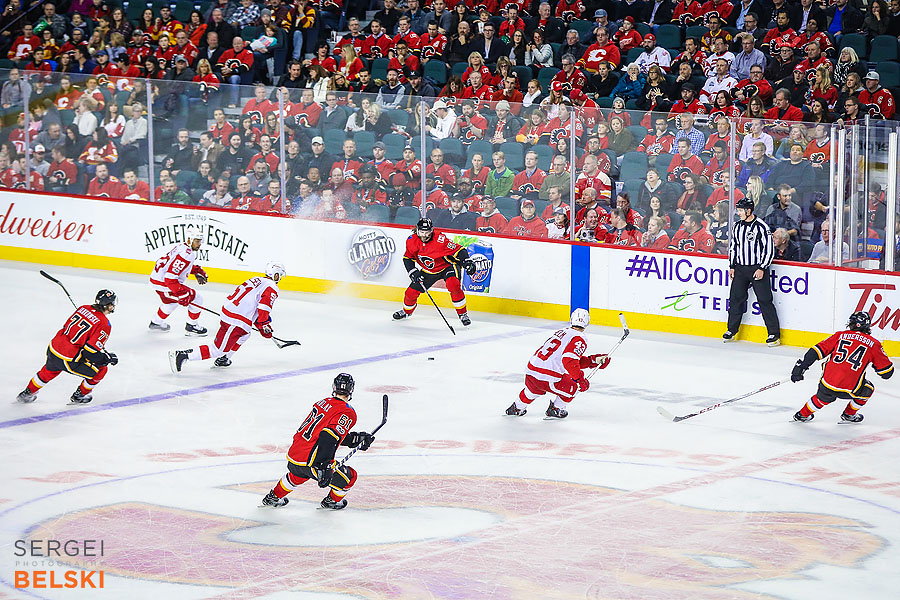 nhl hockey calgary sports photographer sergei belski photo