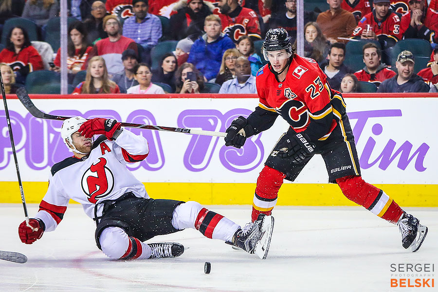 nhl hockey calgary sports photographer sergei belski photo