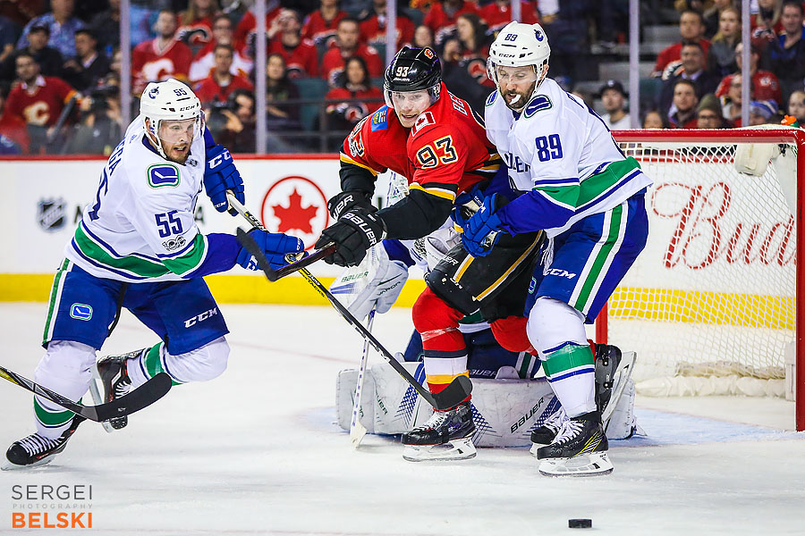 nhl hockey calgary sports photographer sergei belski photo