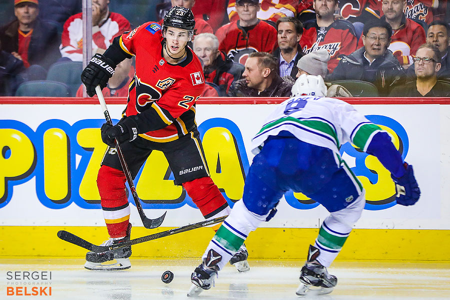 nhl hockey calgary sports photographer sergei belski photo