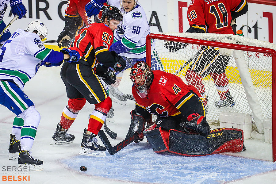 nhl hockey calgary sports photographer sergei belski photo