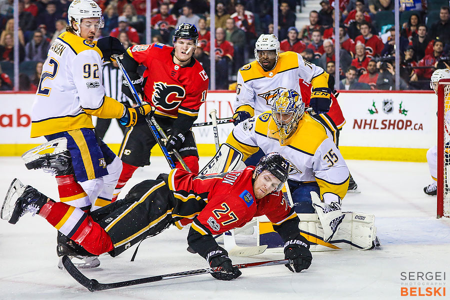 nhl hockey calgary sports photographer sergei belski photo