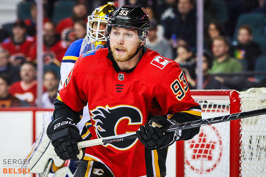 nhl hockey calgary sports photographer sergei belski photo