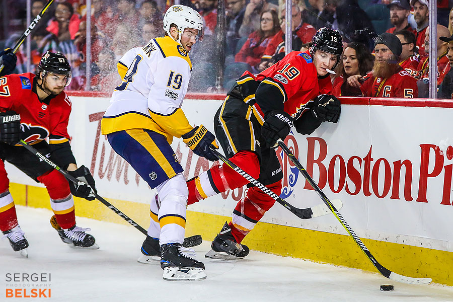 nhl hockey calgary sports photographer sergei belski photo