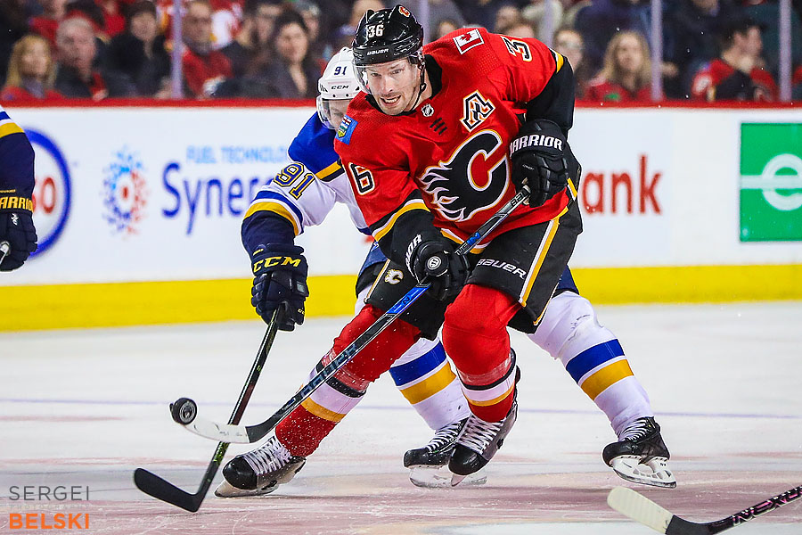 nhl hockey calgary sports photographer sergei belski photo