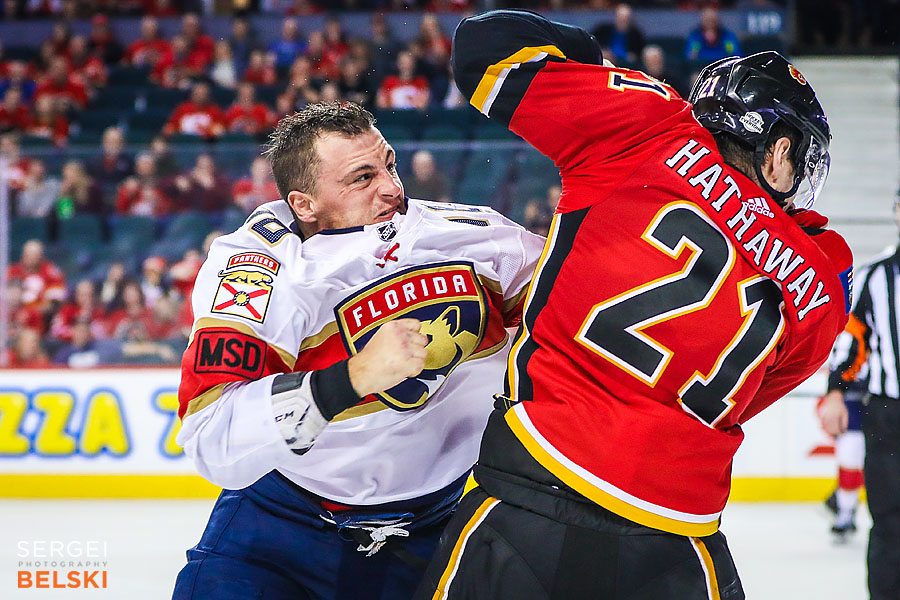 nhl hockey calgary sports photographer sergei belski photo