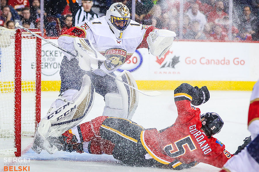 nhl hockey calgary sports photographer sergei belski photo