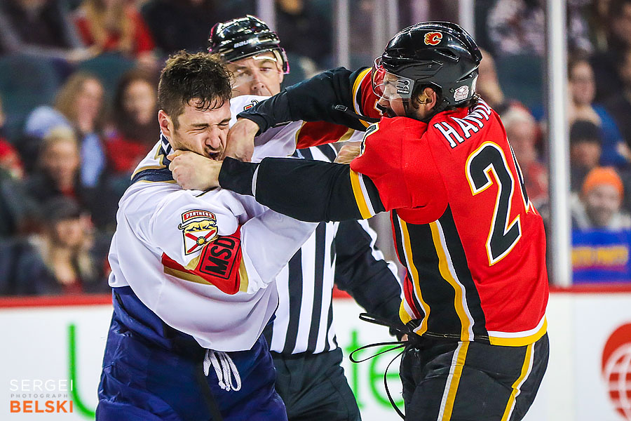 nhl hockey calgary sports photographer sergei belski photo