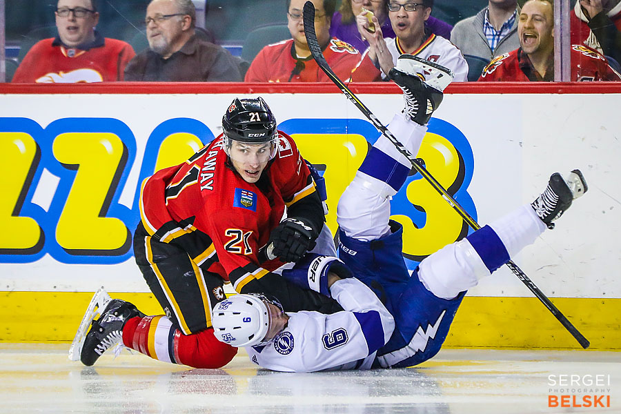 nhl hockey calgary sports photographer sergei belski photo