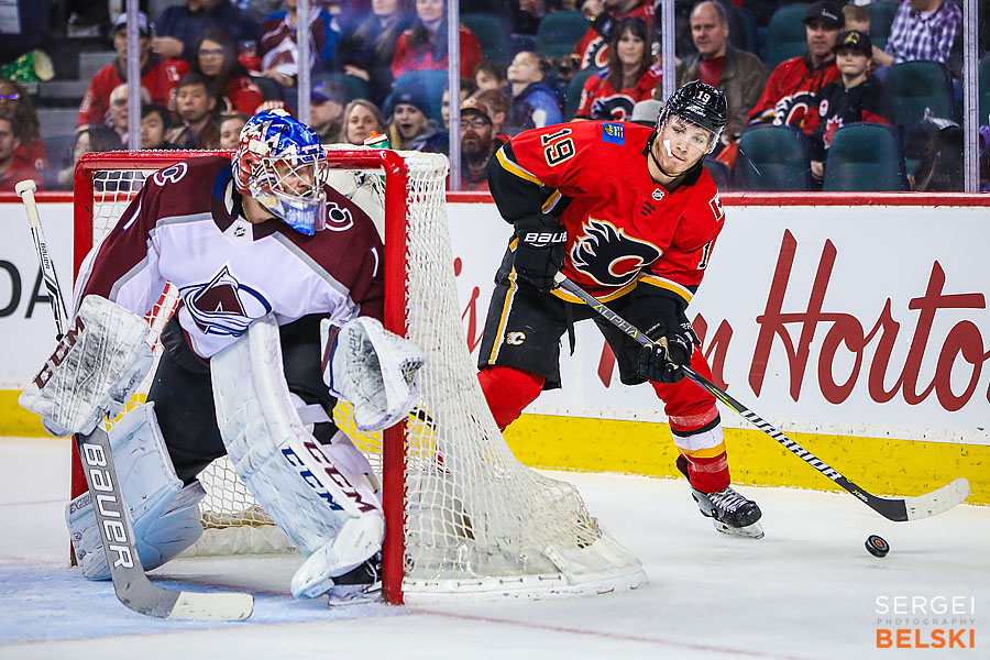 nhl hockey calgary sports photographer sergei belski photo