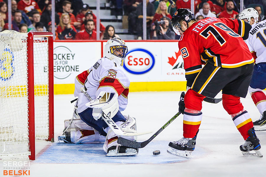 nhl hockey calgary sports photographer sergei belski photo