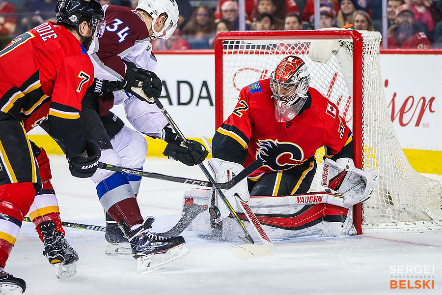 nhl hockey calgary sports photographer sergei belski photo