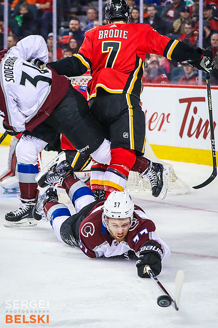 nhl hockey calgary sports photographer sergei belski photo