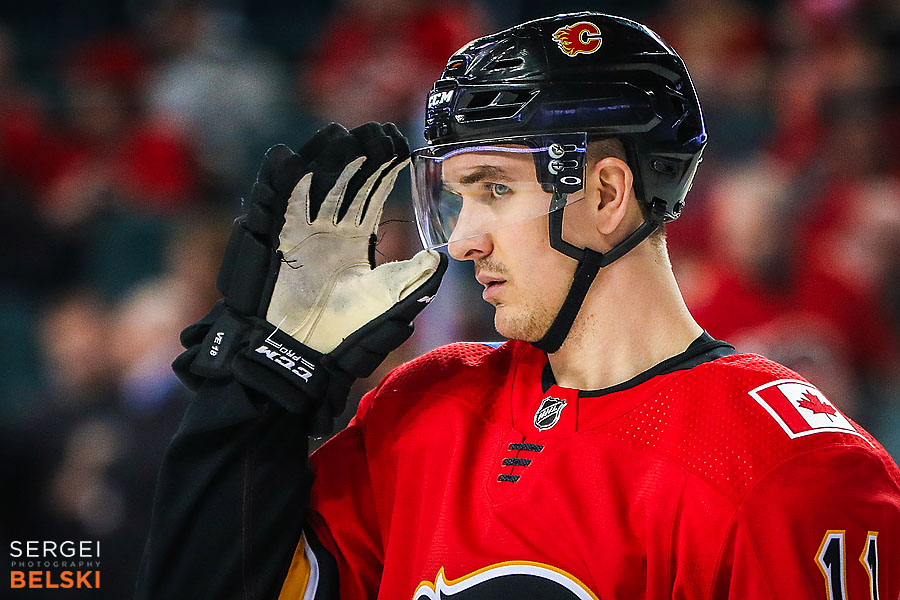 nhl hockey calgary sports photographer sergei belski photo
