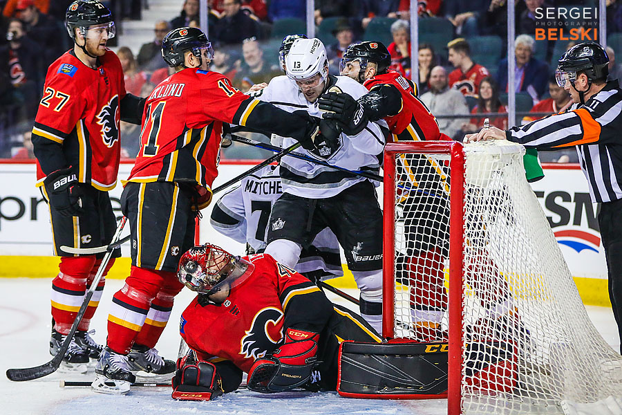 nhl hockey calgary sports photographer sergei belski photo