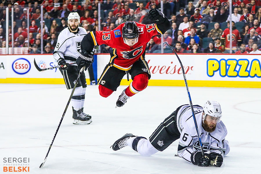 nhl hockey calgary sports photographer sergei belski photo