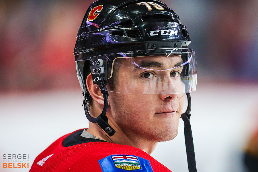 nhl hockey calgary sports photographer sergei belski photo