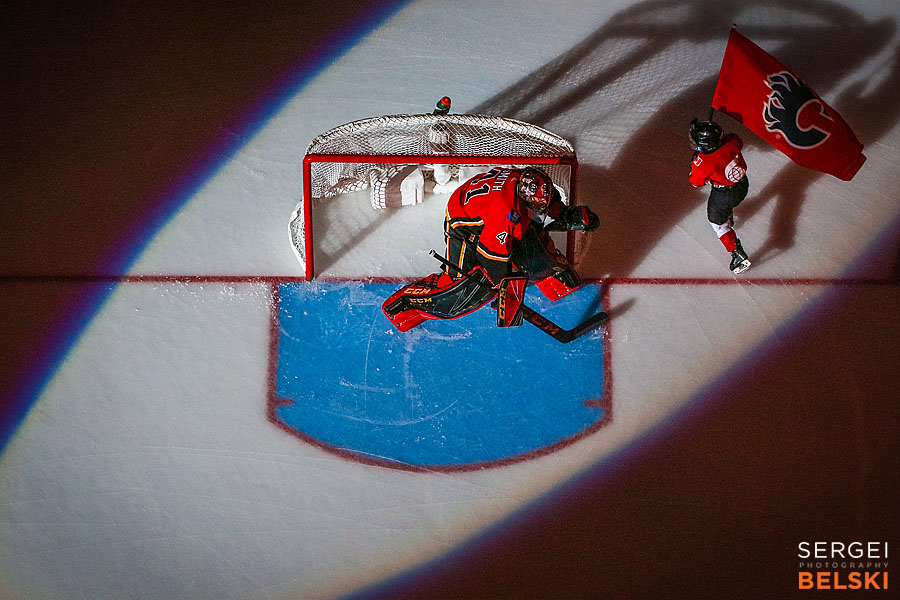 nhl hockey calgary sports photographer sergei belski photo