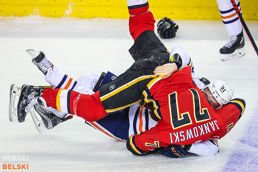 nhl hockey calgary sports photographer sergei belski photo