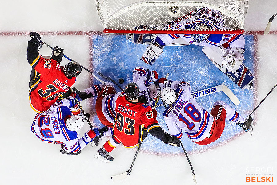nhl hockey calgary sports photographer sergei belski photo